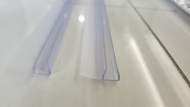 8mm 玻璃用 F 型 擋水條 2條 2米