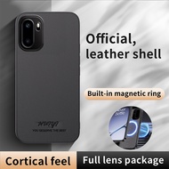 Leather Casing for OnePlus 15R OnePlus15R 1+ 15R 1+15R Phone Case Luxury Magnetic Wireless Charging 