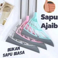 Sapu Lipat Silikon/Sapu Karet 2 In 1/Sapu Ajaib Multifungsi/Sapu Pel