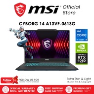 【2024】MSI Laptop Cyborg 14 A13VF-061SG Gaming Laptop i7-13620H / RTX4060 / 14" FHD+ 144Hz / Windows 11 Home / 2Y