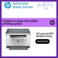 HP M236dw LaserJet Black & white MFP Printer |Print Scan Copy Duplex Printing | HP toner 136 136a 13