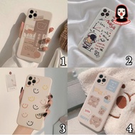 White printing lens protector case vivo y03 Y18 y30 y50 y12 y15 17 y19 y20 y93 y95 y91cy51 y53 y55 y