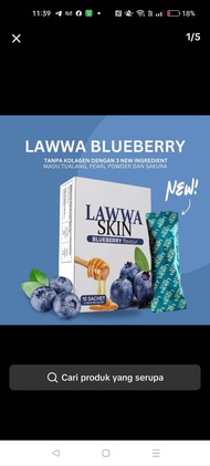 Lawwa skin Blueberry Whitening Booster