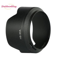 STABLESELLING Lens Hood, Black HB-90A 62mm Anti-Glare Cover, Replacement ABS Camera Lens Sunshade fo