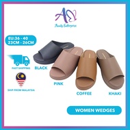 AIMILY Women Wedges Ladies Wedges Heel Women Shoes Kasut Wedges Perempuan Kasut Tinggi Perempuan Kas