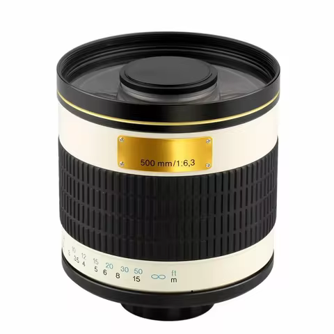 JINTU 500mm f/6.3 Manual Telephoto Lens for Canon EOS 80D 90D Rebel T3 T3i T4i T5 T5i T6 T7 T6i T6s 