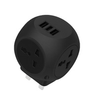 4Way Adapter Universal Socket Power Socket Extension Adapter Type C Plug Socket USB Port Plack Soket