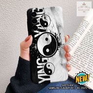 HP Case Samsung A17 4G 2025 - Rajacase - casing Samsung A17 4G - Yinyang case Motif - Cellphone prot