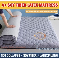 Soy Latex Fiber Mattress Memory Foam Cotton Single Queen King Foldable Antibacterial Household Bedding/Rainbow Culture