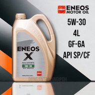 ENEOS X 5W30 SP GF-6A Fully Synthetic Engine Oil (4L) Minyak Hitam Sintetik Penuh