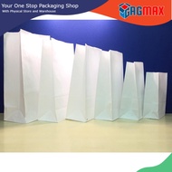 50pcs White Paper Bag