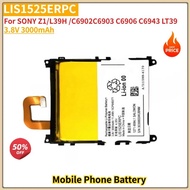 LIS1525ERPC High Quality Phone Battery 3.8V 3000mAh For SONY Z1/L39H /C6902C6903 C6906 C6943 LT39 Br