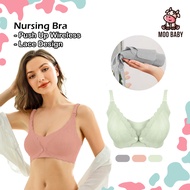 Moo Baby Maternity Breastfeeding Push Up Nursing Bra Push UpWomen Push Up Nursing Bra Breastfeeding 