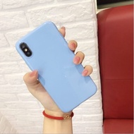 iPhone 6 6s 7 8 plus X OPPO r9s r11 R11S plus r15 vivo x20 plus x21 Case Cover Casing candy color mo