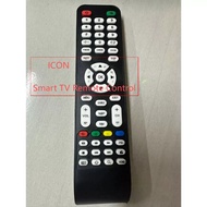 Smart Tv remote for ICON smart tv replacement remote conltroller for Smart TV 50/32/30/22/19 Inch RE