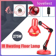 Floor Stand Massage TDP Infrared Therapy Heat Lamp Health Pain Relief Physiotherapy 100W Health Care