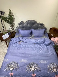 Vỏ chăn lồng ruột 2mx2m2 có khóa kéovải cotton poly hànmẫu hoa baby Bà Béo Kho chăn ga gối ga giườn