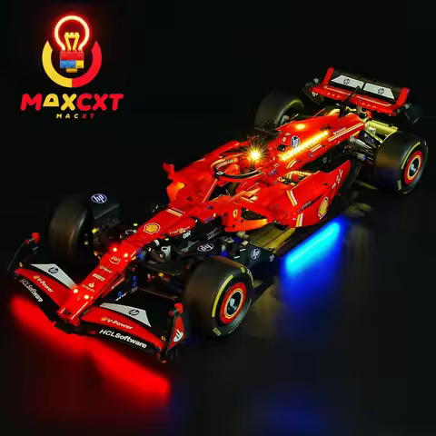 MAXCXT LED Light Set For LEGO 42207 Ferra-ri SF-24 F1 Race DIY Decorative Lamp Not Include Lego Buil
