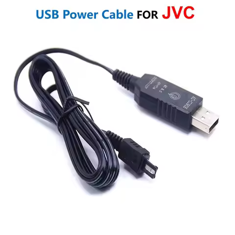 USB QC3.0 Power Bank Adapter DC Cable FOR JVC Camecorders AP-V14 V15 V16 V18 AP-V21 AP-V19E AP-V19U 