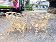 🍋เก้าอี้หวายแท้ รวมเบาะ🌼Rattan chair