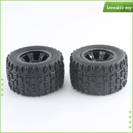 [LovoskibcMY] 2x RC Car Wheels And Tires for 1/18 18101 18101Pro Maintenance Upgrade Parts