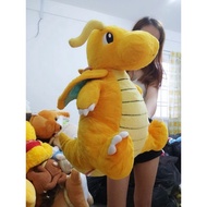 50cm 正版高品质神奇宝贝宝可梦快龙娃娃公仔玩偶 pokemon dragonite softoy plushie patung