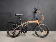 KESPOR THUNDERBOLT 2 X 8 SPEED FOLDING BIKE COME WITH WARRANTY &amp; FREE GIFTS