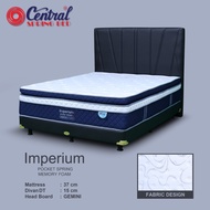 SPRING BED SET Central Imperium HB Gemini 160x200