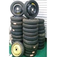 SPARE TYRE WITH RIM 12"13"14"16' PCD - [100/114]