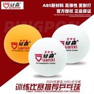3 Star ABS 40+ Solid Training Ping Pong Ball Bola Professional Grade 40mm Table Tennis Ping Pong Bal