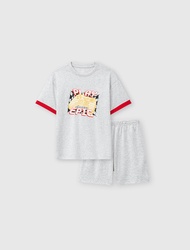 Bộ mặc nhà bé trai CANIFA có hình in 2LS25S005