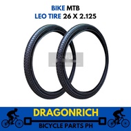 Tire Gulong 26 X 2.125 [LEO TIRE] Bike Tire Gulong Exterior Gulong Interior Set