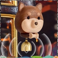 Super Cartoon Door Bell Ornament Doorbell Dog Wind Chime Wooden Bell Wood Doorbell Door Chime Door O