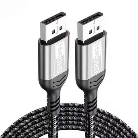 80Gbps 16K@60Hz Ultra HD Video Displayport Cable 2.1 HDR 3m 5m 8K@120Hz DP 2 1 Audio Cable 4K@240hz 
