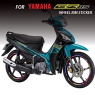 17 Inch Wheel Hub Rim Stripe Tape Sticker Motorcycle Accessories Vinyl Reflective Decals for Yamaha 