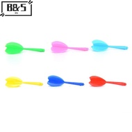 【B&S】 30pcs ABS Multicolor Plastic Darts Shaft Flight Set Darts Replacement （sg）