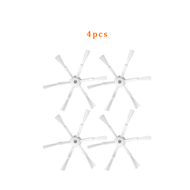 Dành Cho Xiaomi Roborock S5 S51 Robot S52 S55 T6 T4 S4 E4 Máy Hút Bụi Phụ Kiện Bàn Chải Nylon 6 Cánh