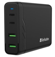 Verbatim 4 Port 100W PD & QC 3.0 USB Charger (66402)