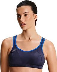 Women's sports bra, blue, 32F