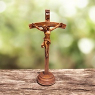 Crucifix antique finish(altar table display or hanging) altar table catholic altar