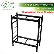 [Stand Only] CLEARANCE GL Aquarium Double Stand Rak Kaki Stand Akuarium Sahaja 水族箱鱼缸架 2ft / 2.5ft / 