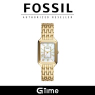 [Official Warranty] Fossil ES5304 Women's Raquel Three-Hand Date Gold-Tone Stainless Steel Watch