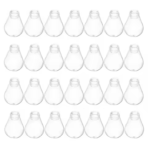 Aug. Plastic Lamp Shades E27 Light Bulb Covers Standard Interface Protectors For String Lights For E