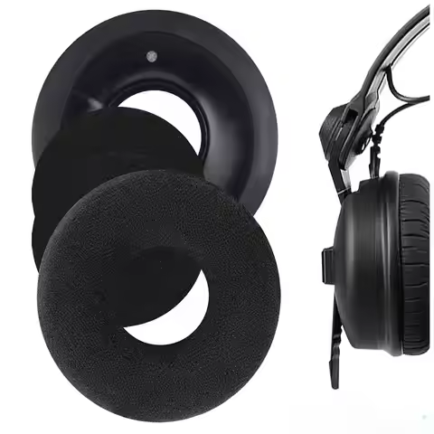 HD25 Velour Replacement Ear Pad Ear Cushion Ear Muff Compatible with Sennheiser HD25-1, HD25, HD25SP
