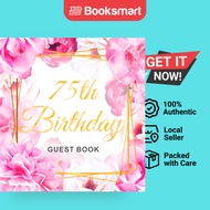 75th Birthday Guest Book - Hardback - English - 9788395817700
