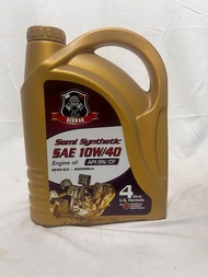 [ STOCK CLEARANCE ] REDWAR SEMI SYNTHETIC SAE 10W40 ENGINE OIL 4L