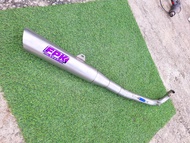 ท่อเลส(ยิงทรายทั้งใบ)w125 ลูก72-74 4vไส้แปปจิกเกียว คอ38/41/51ท้าย2.5"