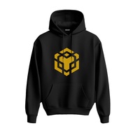 BSC Binance Smart Chain Hoodie Fleece Sweater Black Black Cloth