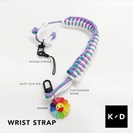 PHONE crossbody wrist Lanyard Key Camera Strap Mobile String Handphone Charm key ring Chain gift