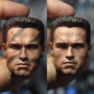 1/6 Scale Terminator Arnold Schwarzenegger Head Sculpt Fit 12'' Male Figure Body